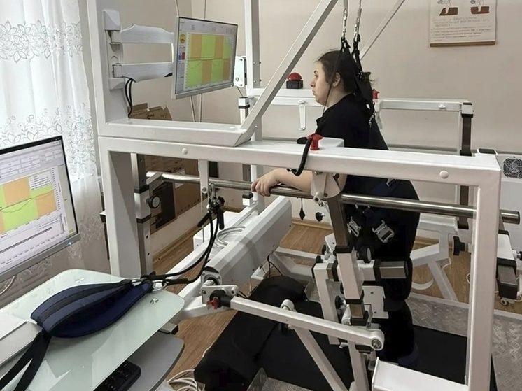  На Ставрополье медицинский робот помогает детям с ДЦП