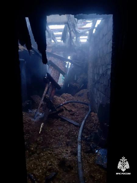 Неисправность проводки могла стать причиной пожара в жилом доме в Ставрополе