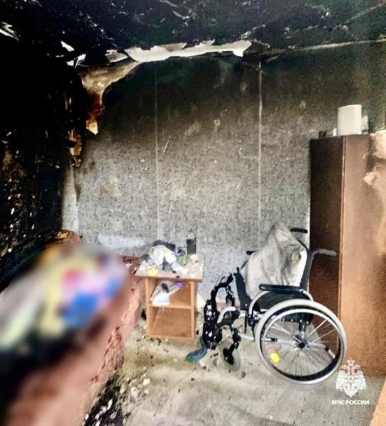 Пенсионерка погибла при пожаре, вспыхнувшем из-за сигареты в селе Кочубеевском