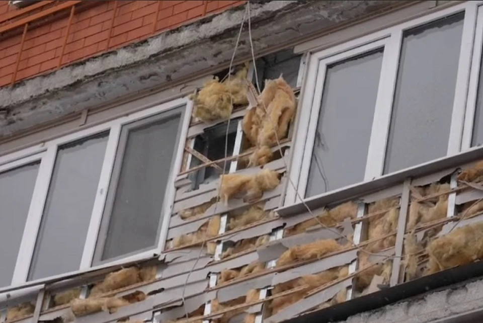 Пострадавший от обломков БПЛА дом в Беслане восстановят за десять дней0