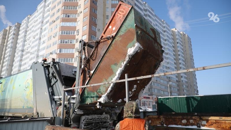 Регоператоры вывезли 24,7 млн кг мусора за новогодние праздники на Ставрополье