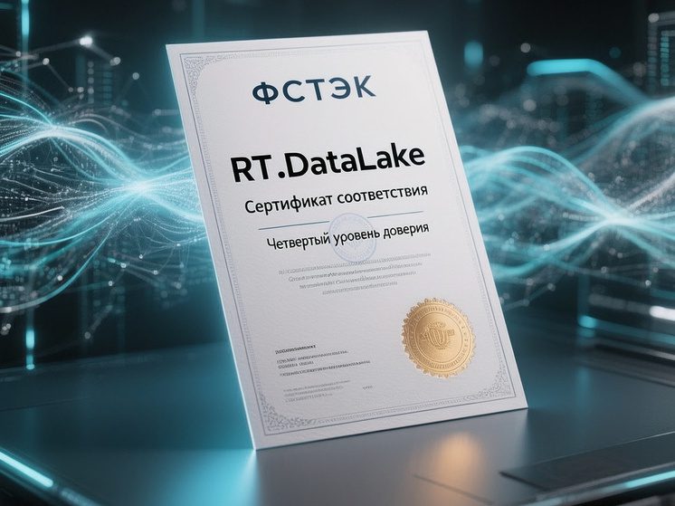 RT.DataLake получил сертификат ФСТЭК четвертого уровня