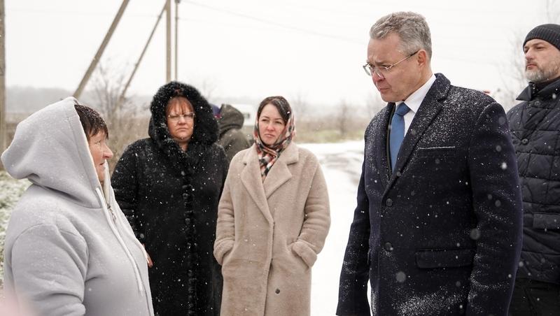 Сети водоснабжения обновят в селе Балахоновском по поручению главы Ставрополья