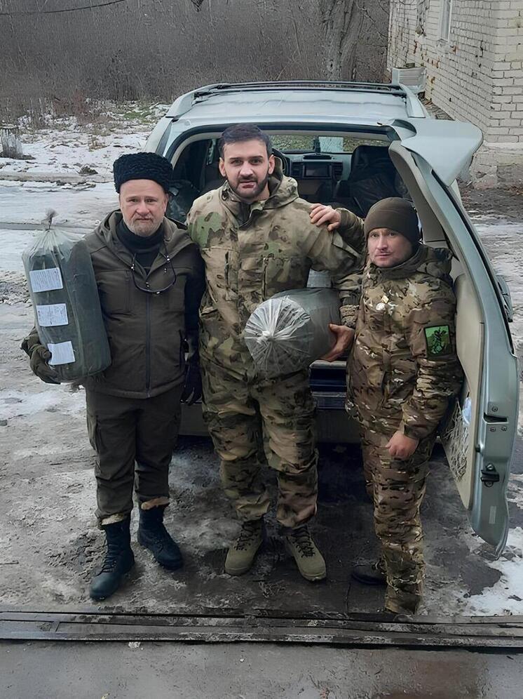 Спортсмены Северной Осетии совместно с казаками передали гуманитарную помощь батальону «СКИФ» в ЛНР