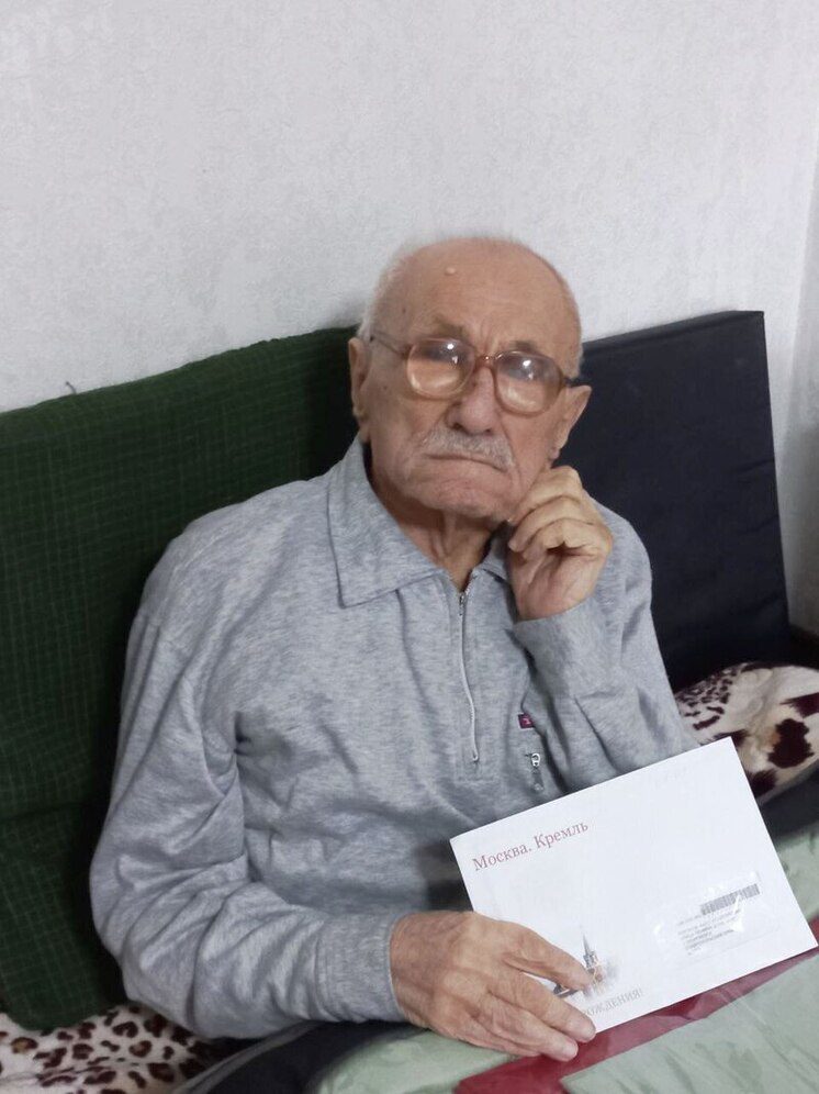 Ставропольский ветеран Ашот Ассатурович Погосов отметил 1 января 101-й День рождения