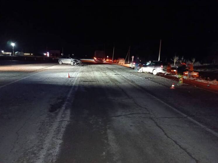 В Арзгирском округе в результате тройного ДТП пострадали три человека