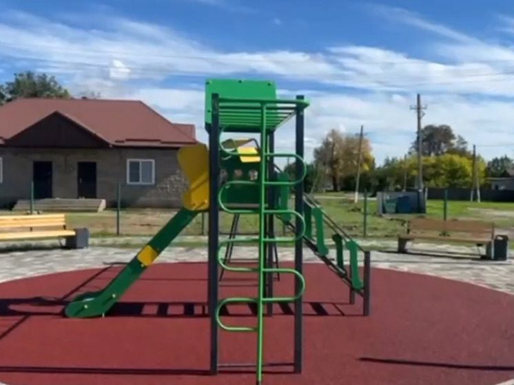 В Майском и Зольском районах КБР в 2026 году появятся новые игровые площадки