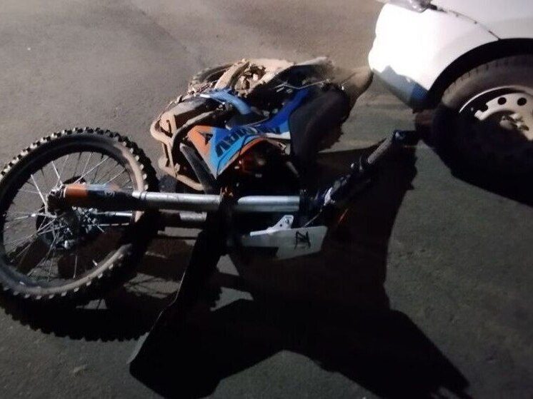 В Невинномысске подросток на питбайке госпитализирован после ДТП