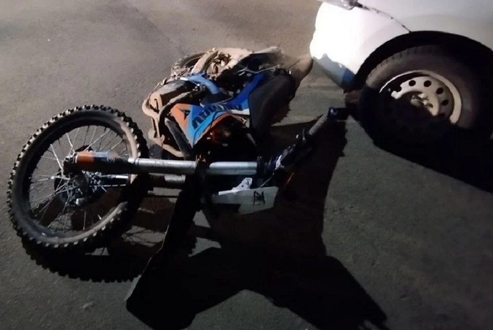 В Невинномысске в ДТП пострадал 17-летний водитель питбайка0