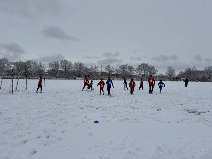 В Предгорье Новый год отметили футбольным матчем  Ставрополь (Кавказ)1