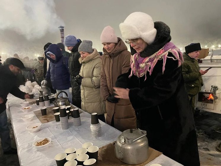 В Железноводске на Крещение раздали две тысячи порций шулюма