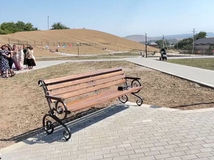 В Зольском районе Кабардино-Балкарии благоустроили общественную территорию