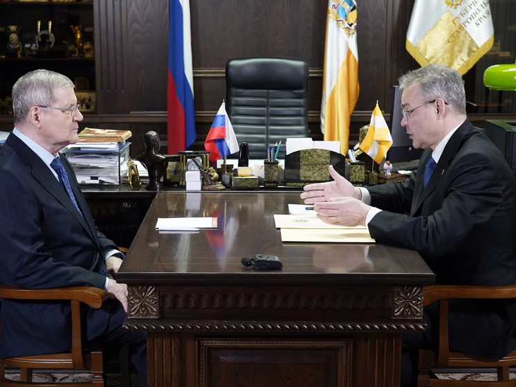 Владимир Владимиров и Юрий Чайка обсудили планы развития Ставрополья