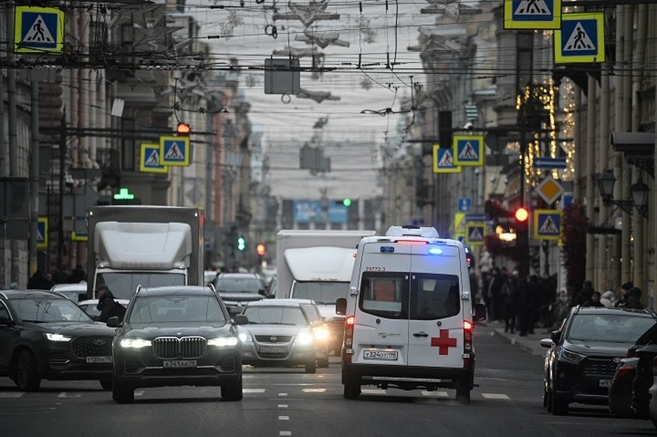 Водитель легковушки пострадал в ДТП с каретой скорой помощи в Северной Осетии0