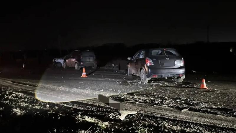 Водитель ранен в тройном ДТП из-за иномарки, которую занесло под Невинномысском