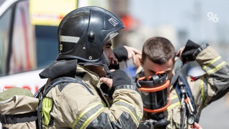 Женщина погибла в ночном пожаре в Ставрополе