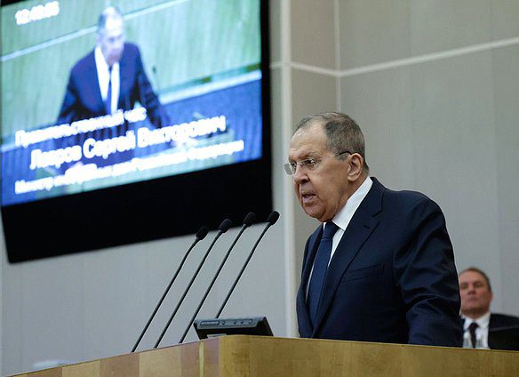 Министр иностранных дел РФ Сергей Лавров
