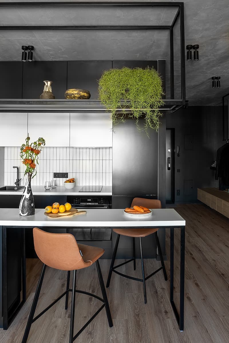 Кухни в интерьерах небольших квартир и студий