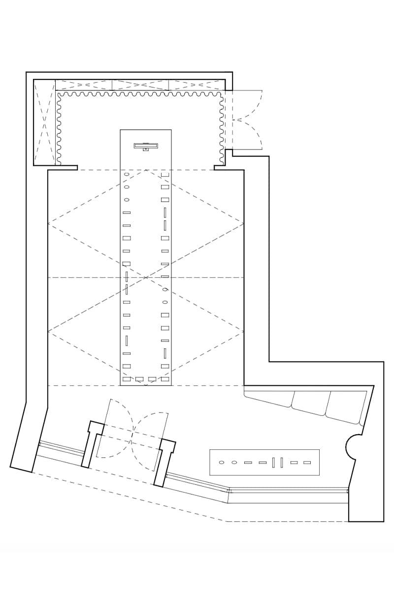 Образы кристаллов в интерьере магазина украшений — проект Елены Локастовой