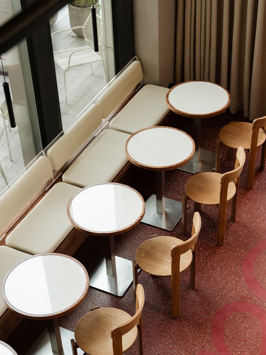 Выразительный интерьер фокаччерии с итальянским характером — проект nesnov.studio