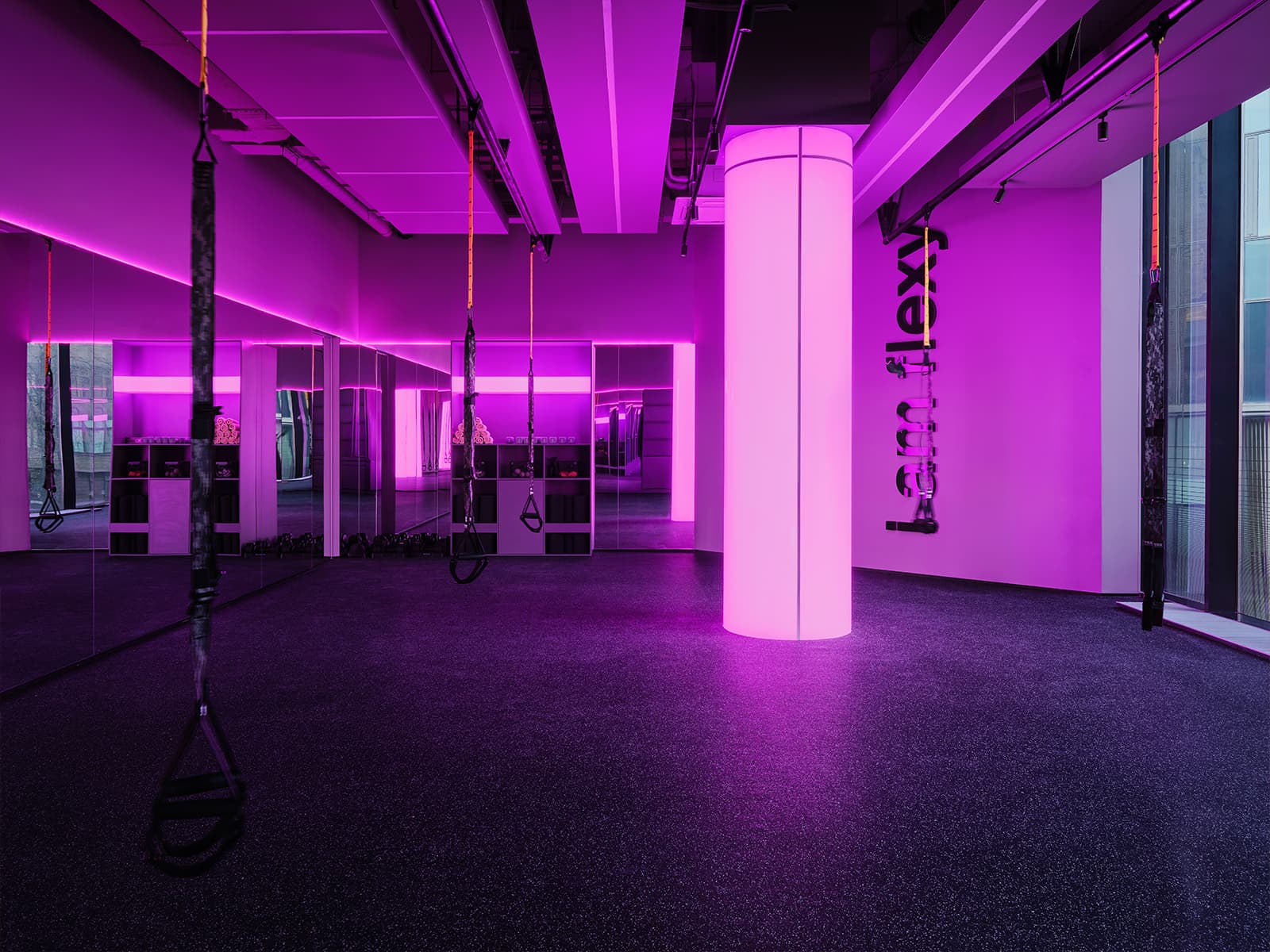 «Новая женственность» в интерьере московского фитнес-клуба — проект KIDZ