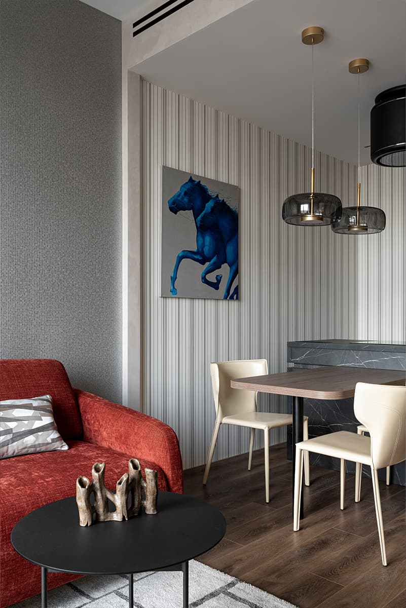 Кухни в интерьерах небольших квартир и студий