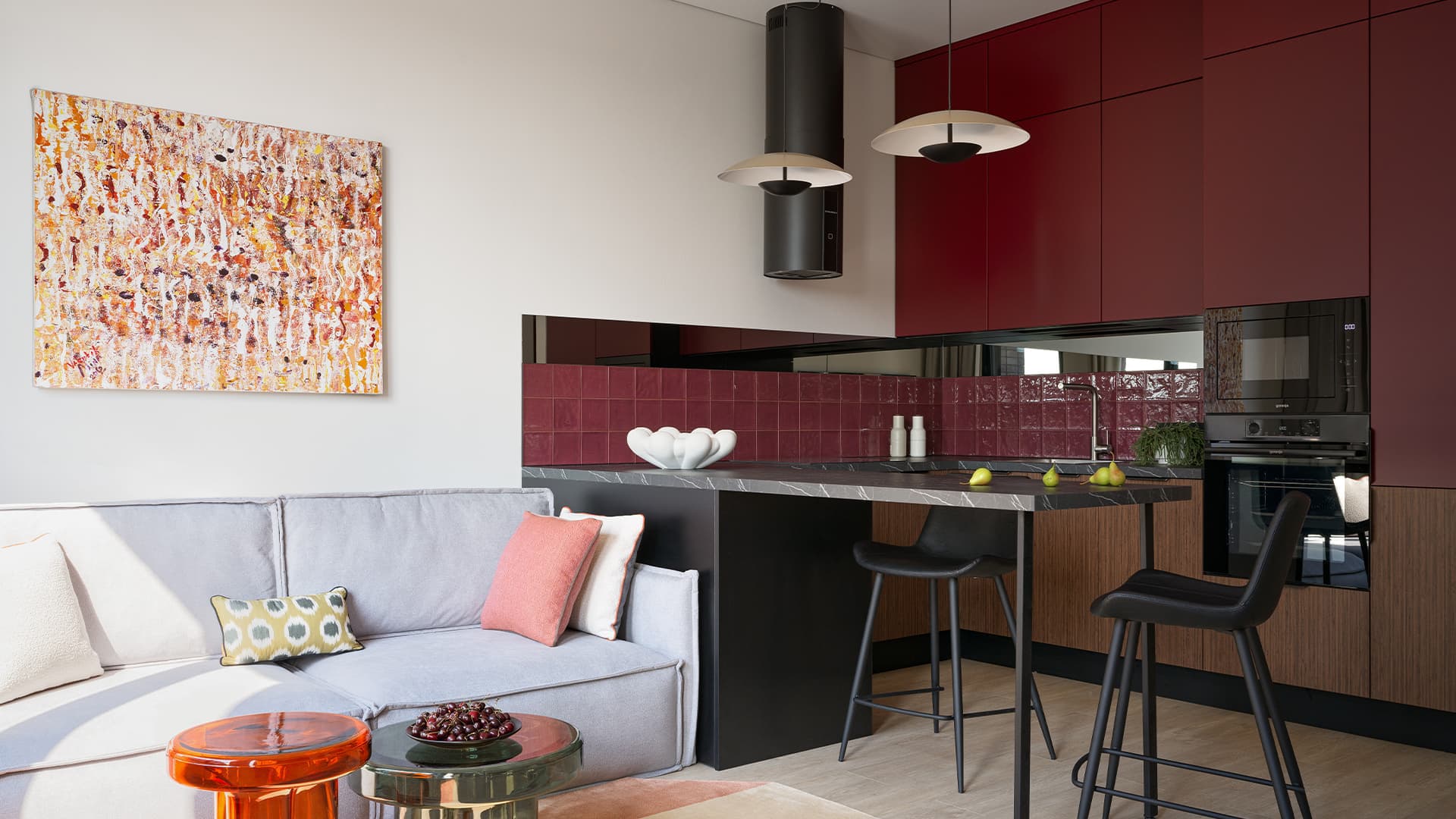 13 кухонь в небольших квартирах и студиях