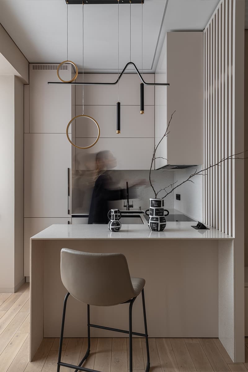 Кухни в интерьерах небольших квартир и студий