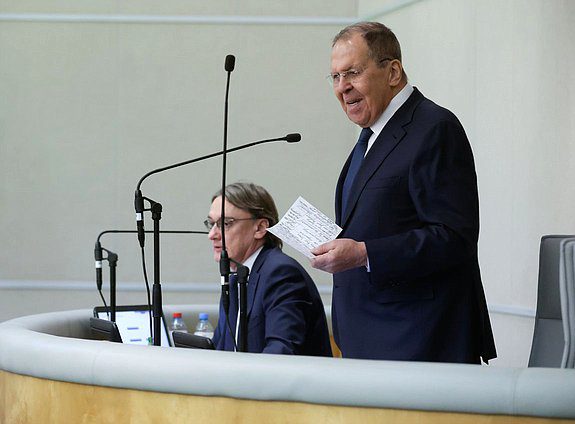 Министр иностранных дел РФ Сергей Лавров