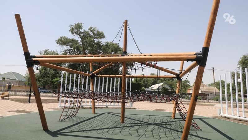 Благоустройство парковой зоны проведут в селе Новоселицком