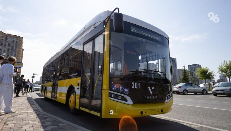 Более 300 новых автобусов и троллейбусов вышли на дороги Ставрополья за два года