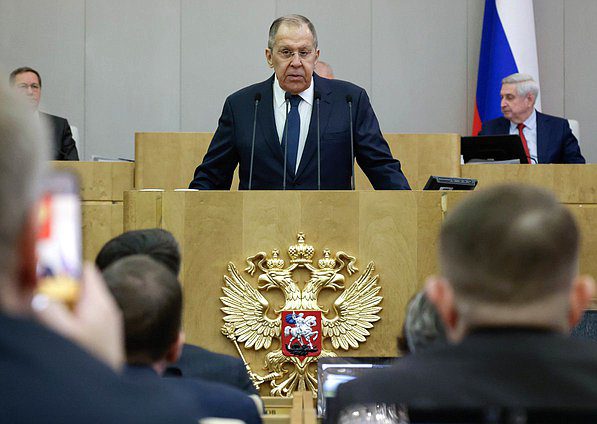 Министр иностранных дел РФ Сергей Лавров