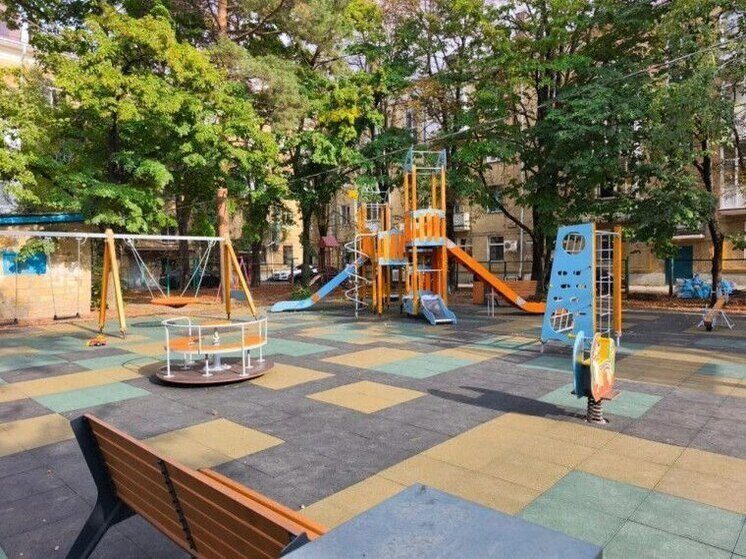 Детскую площадку на Бруснёва и Юности в Ставрополе отремонтируют в 2026 году