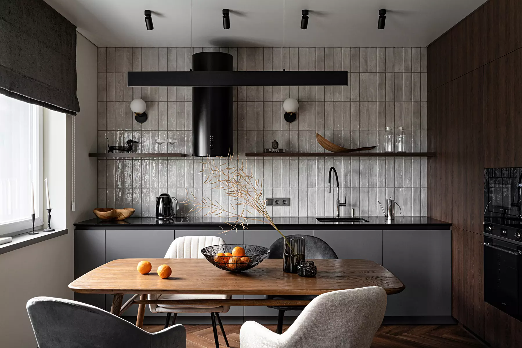 Кухни в интерьерах небольших квартир и студий