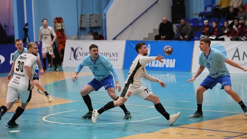 Гандболисты ставропольского «Виктора» уступили чемпионам России из «Зенита»