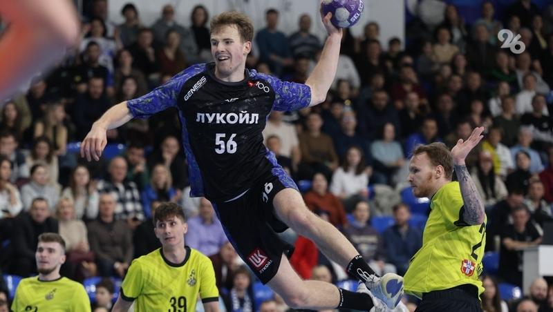 Гандболисты «Виктора» в Ставрополе одолели омских «скифов»