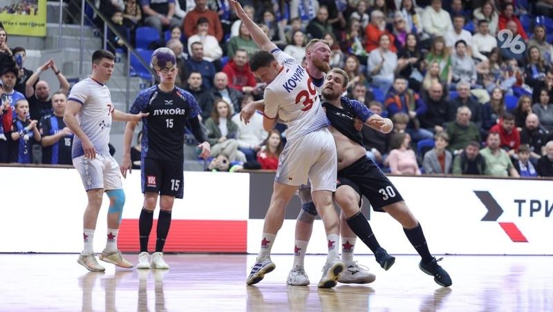 Гандболисты &laquo;Виктора&raquo; в Ставрополе уступили московским армейцам