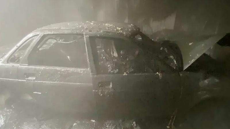 Гараж в Пятигорске загорелся из-за сварочных работ