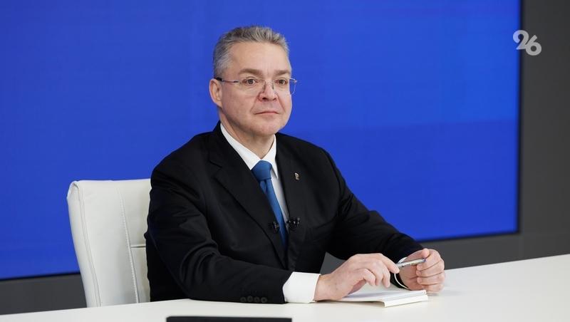 Глава Ставрополья ответил на более чем 70 вопросов во время прямой линии