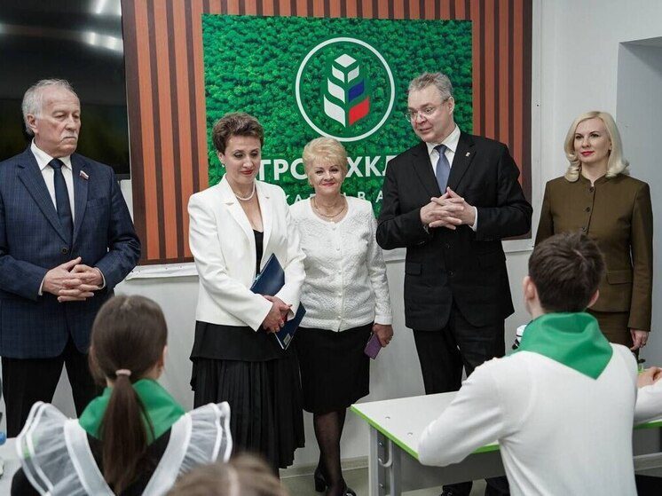 Губернатор Ставрополья: «Новая школа в селе Советское Руно – это трамплин для успеха сельских ребят»