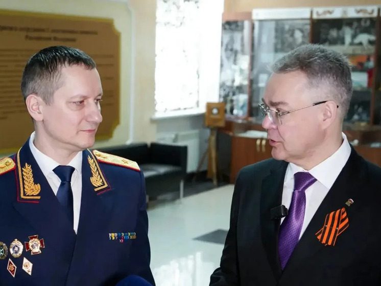 Губернатор встретился с новым главой Следкома Ставропольского края