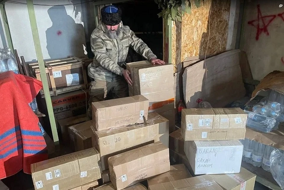 Гуманитарный груз отправили в зону СВО для казачьей бригады со Ставрополья0