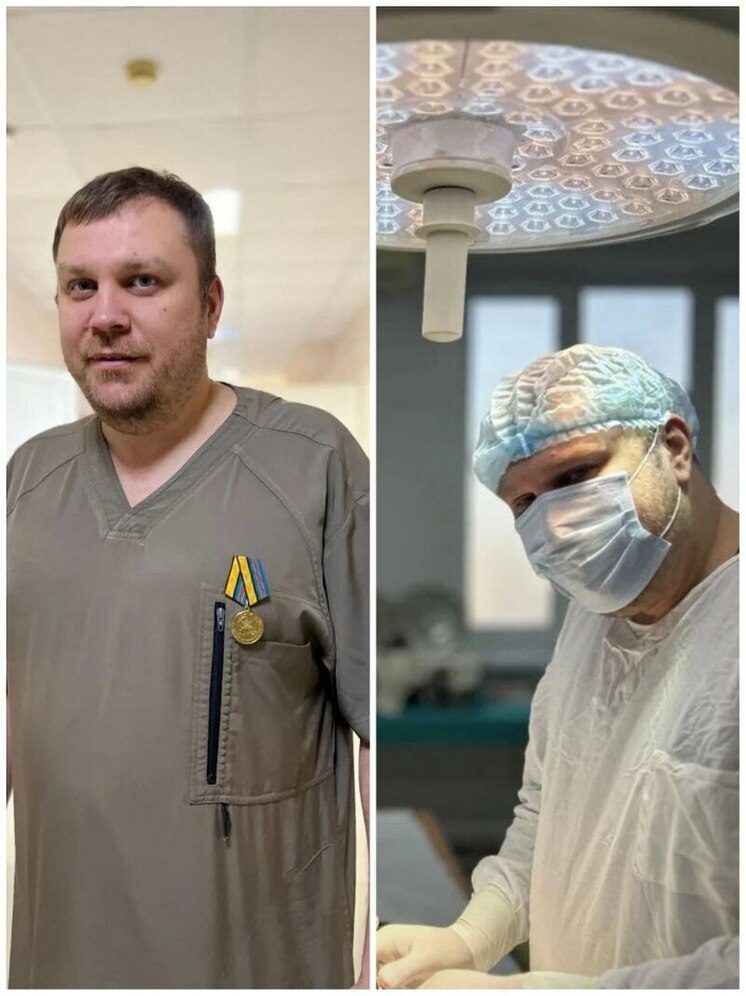 Хирург из Ессентуков награждён медалью «За укрепление боевого содружества»