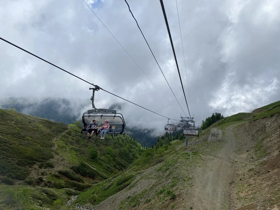 Канатную дорогу в Кисловодске временно закрыли из-за погоды0