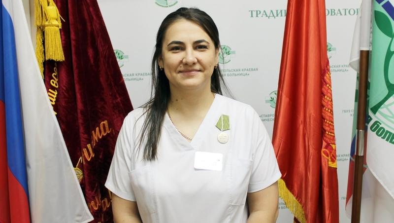 Медсестру ставропольской краевой больницы наградили медалью &laquo;За помощь фронту&raquo;