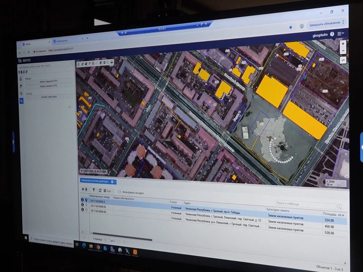 Мэру Грозного представили цифровой двойник города