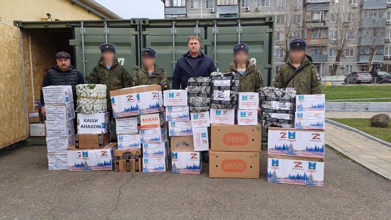 Мёд и куриные яйца отправили в зону СВО из Благодарненского округа