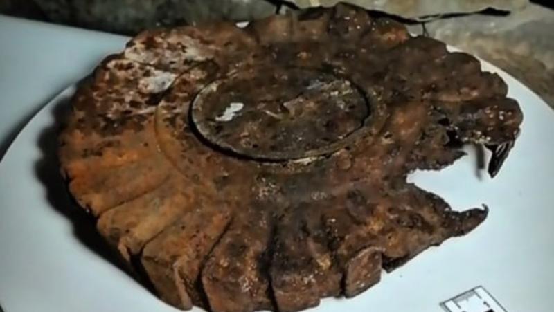 На башенном комплексе в Ингушетии нашли диск от английского пулемёта Льюиса