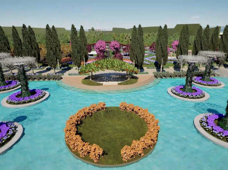 Проект грозненского парка имени Владимира Путина признан одним из лучших в стране