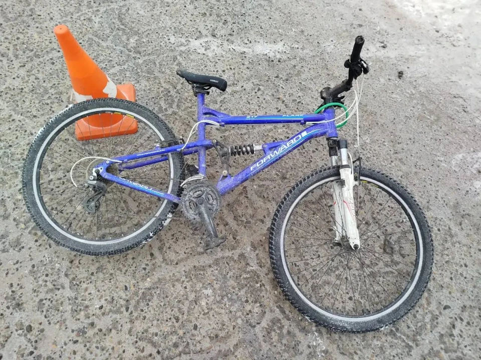 Ребенок-велосипедист попал под колеса машины на Ставрополье0